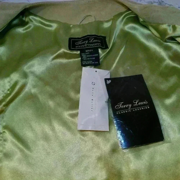 TERRY LEWIS | Boho 100% Leather Suede Fringe Cape Poncho Jacket One Size - Picture 12 of 16